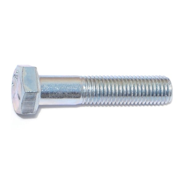 Midwest Fastener Grade 5, 5/16"-24 Hex Head Cap Screw, Zinc Plated Steel, 1-1/2 in L, 100 PK 00485 - main